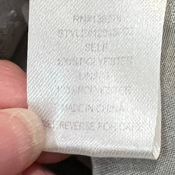 Daniel Rainn Ashlee floral print Swiss Dot Button Up Sheer blouse Women’s size L - Picture 9 of 15